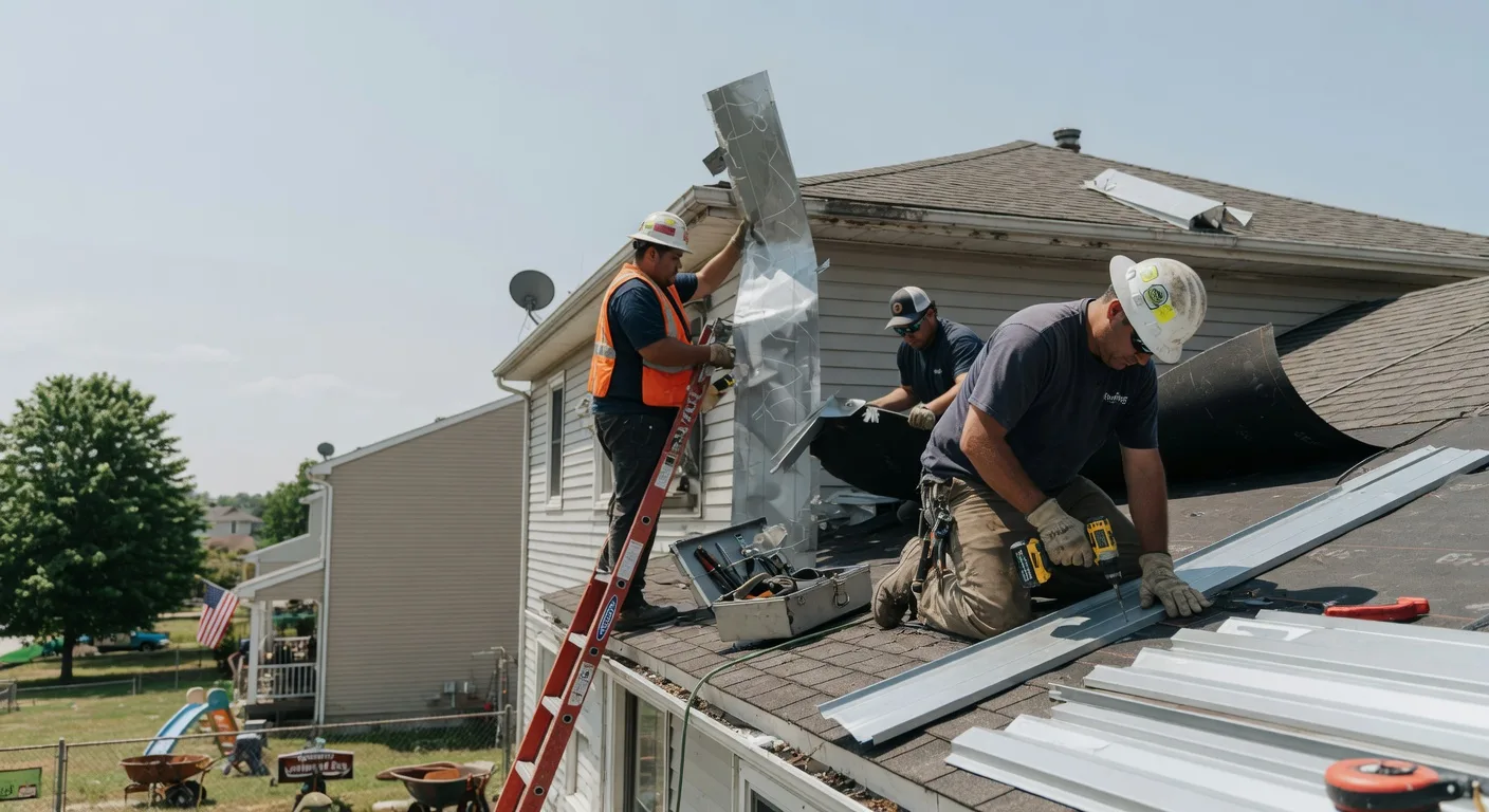 Storm Damage Metal Roof Repair in Estell Manor, NJ